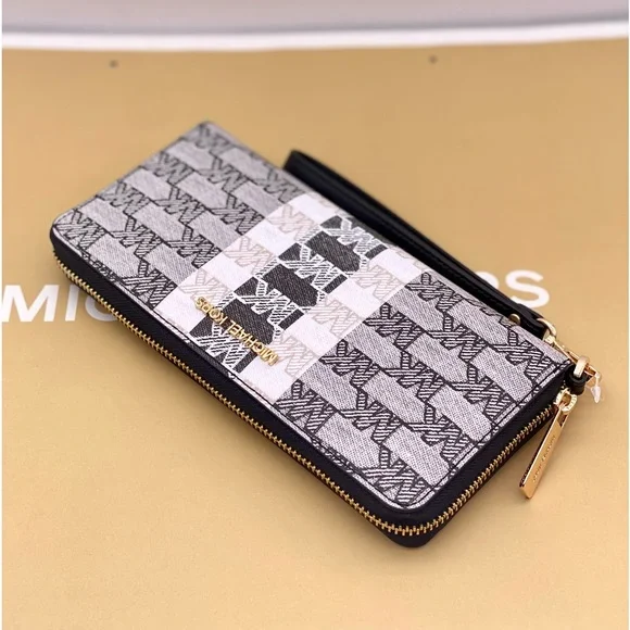 Michael Kors Large Continental Wallet Black - Picture 10 of 12